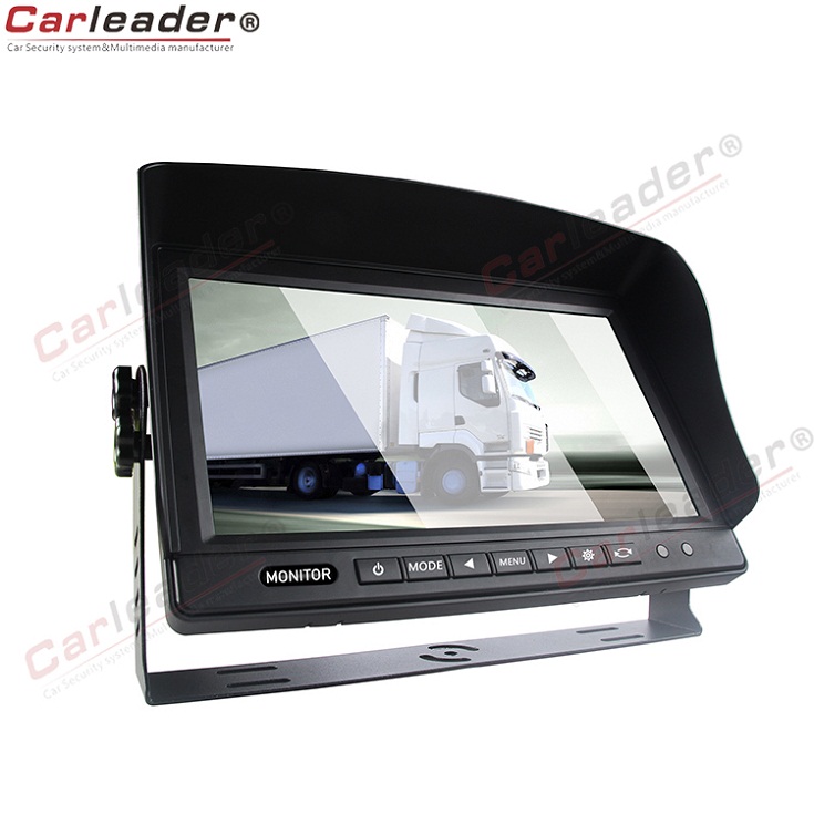 Kameralı 10 inç Caravan Lcd Dash Montaj Monitörü