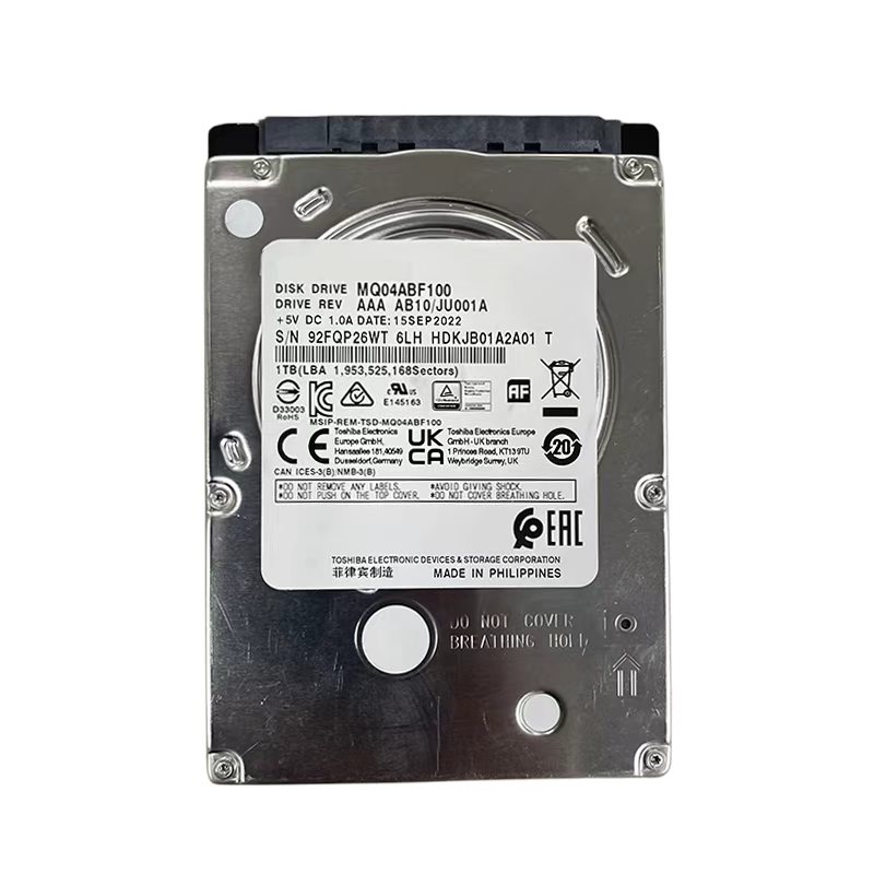 Filo Yönetimi MDVR Sistemi için 1 TB Araç HDD SATA Sabit Disk
