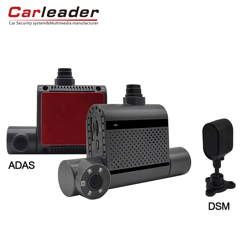 Filo Yönetimi için Ai Dash Kamera Kayıtlı Carleader 3CH HD DVR