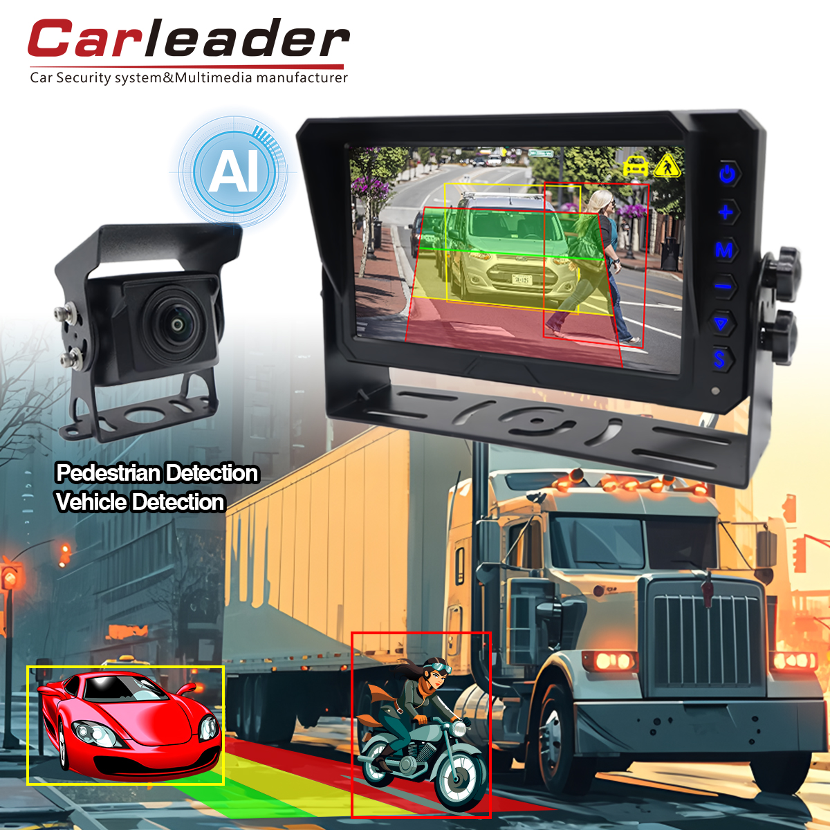 Carleader AI yaya ve araç algılama sistemini başlattı