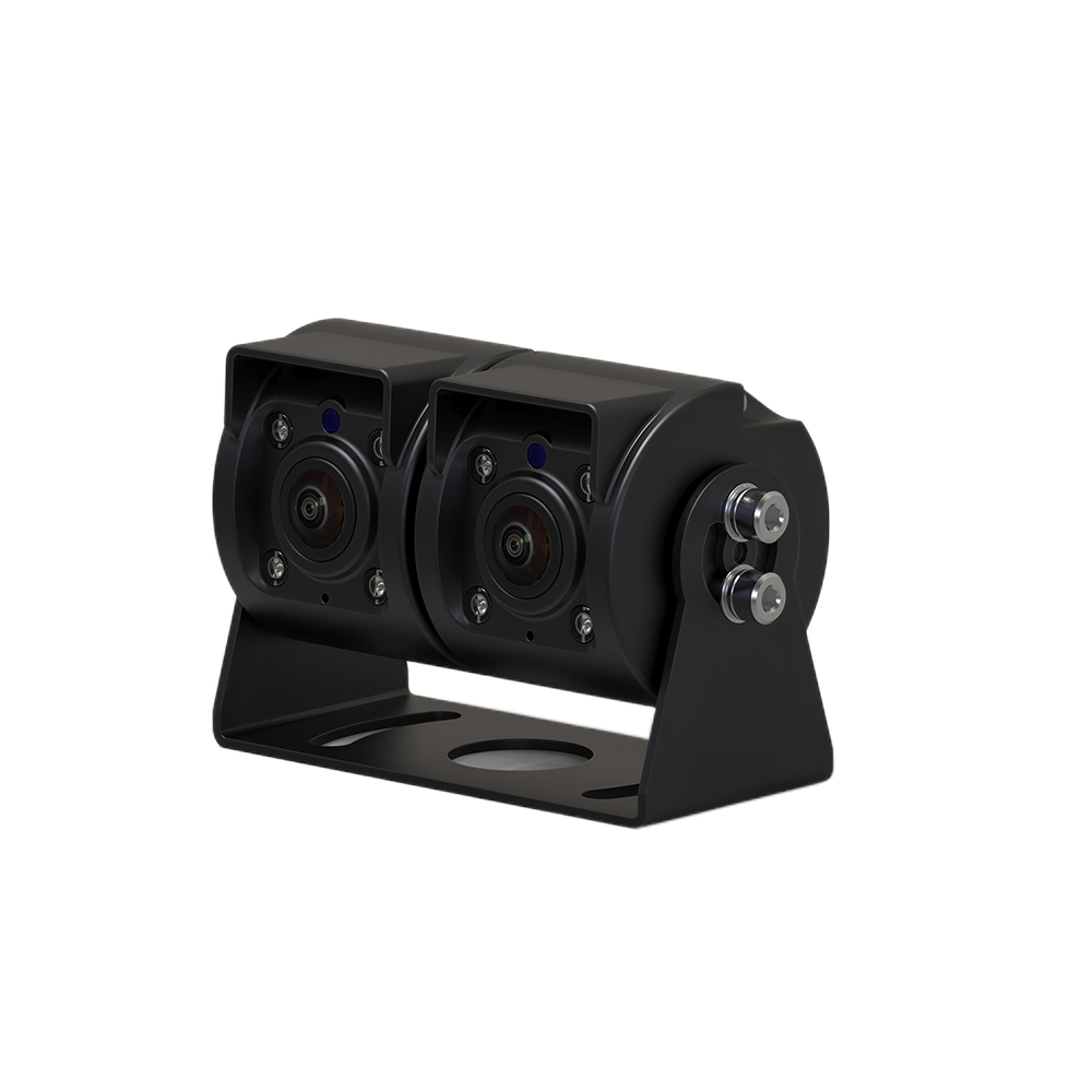 Kamyon Otobüs RV vb için Carleader Kızılötesi Çift Lens Dikiz Kamera
