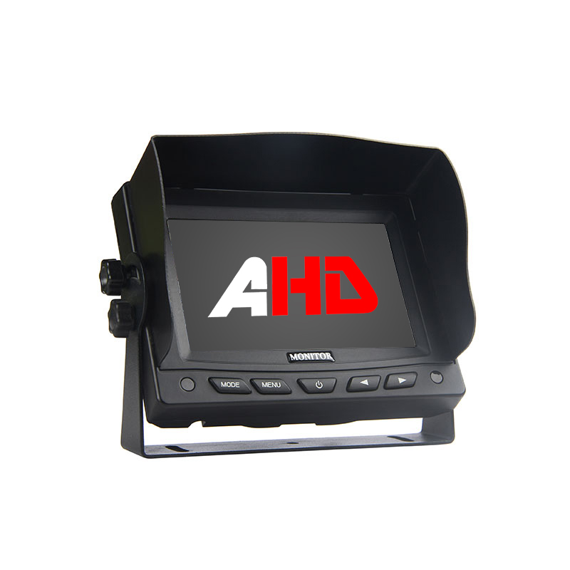 Carleader 5 İnç 2CH AHD Girişli Van RV Karavan için Araç Ters LCD Monitör
