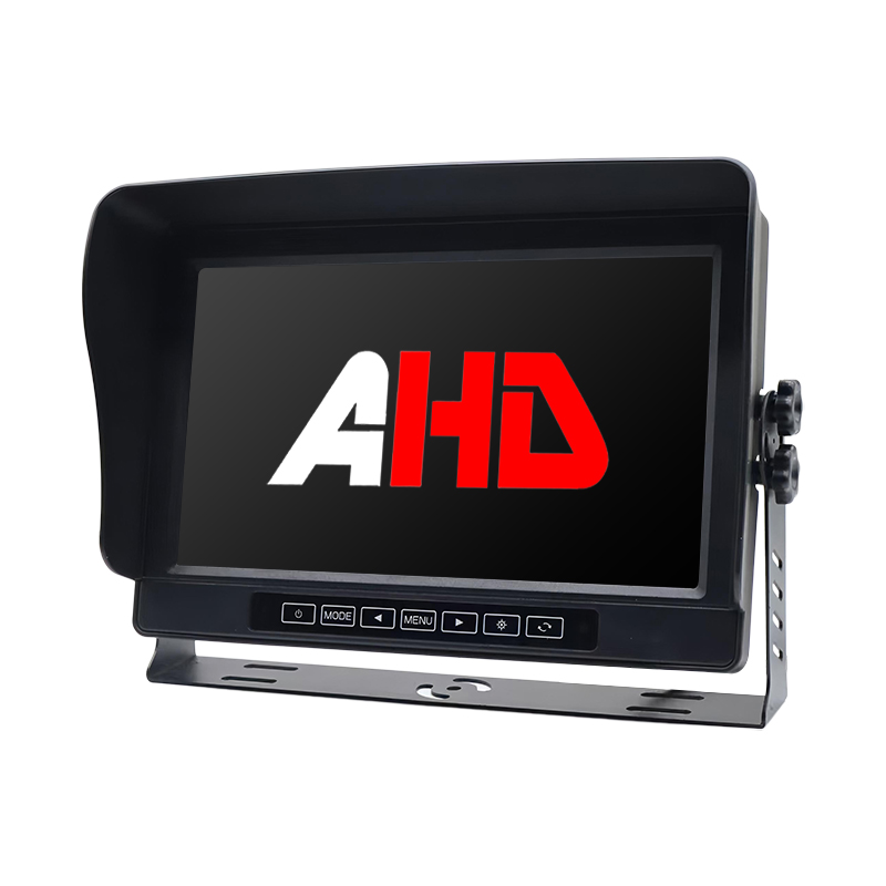 Carleader 10.1 İnç IP69K Su Geçirmez 2CH AHD Girişleri Dokunmatik Düğmeler Araç Monitörü