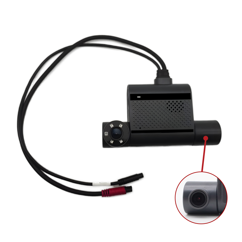 ADAS ve DSM ile 3 Kanal Ai Dash Cam