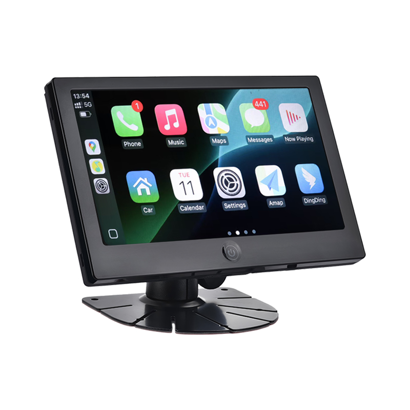 7 İnç IPS Ticari Araç AHD Monitör Desteği CarPlay Multimedya