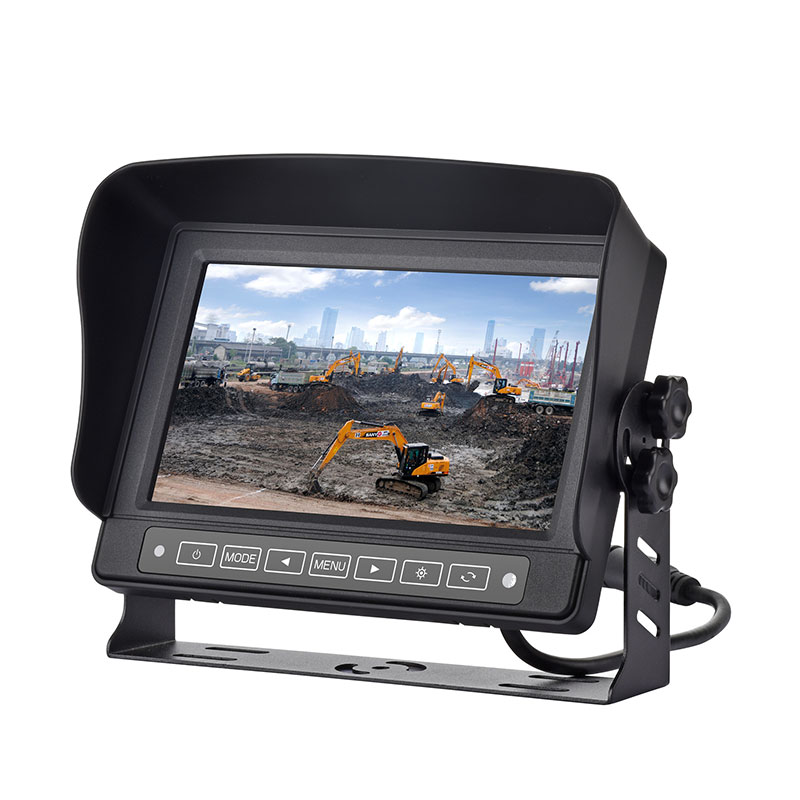 Dokunmatik butonlu 7'' su geçirmez araç monitörü