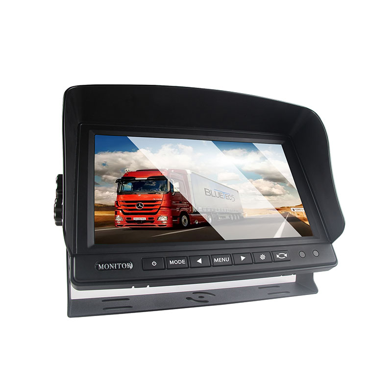 Otobüs / Kamyon / Karvan için 9 inç Araba LCD Gösterge Montaj Monitörü