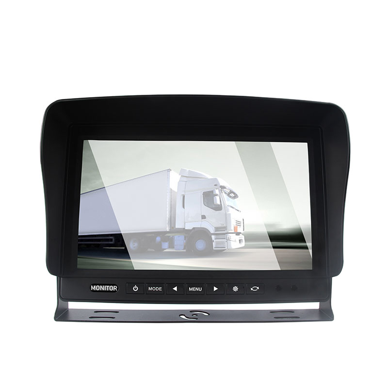Kameralı 10 inç Caravan Lcd Dash Montaj Monitörü